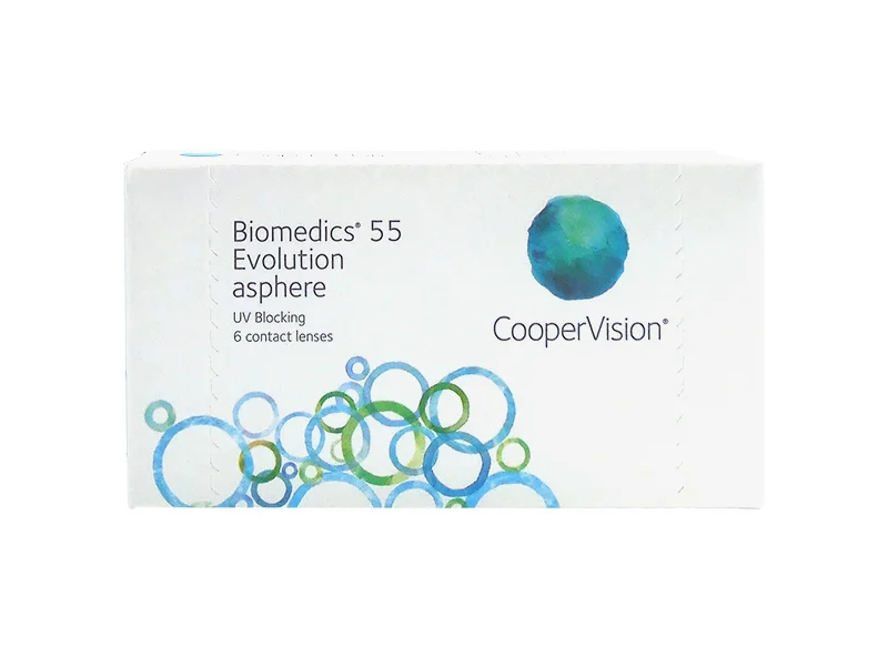Φωτογραφία προϊόντος: Cooper Vision Biomedics 55 Evolution (6PACK)