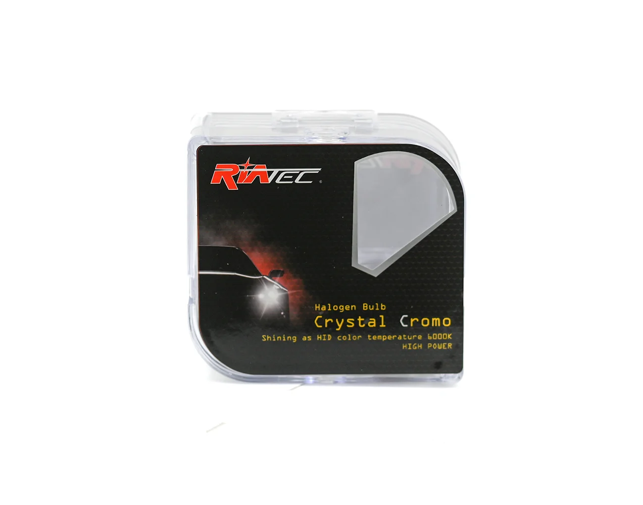 Φωτογραφία προϊόντος: Σετ Λαμπες Riatec Crystal Cromo H8 12V 55W 6000K