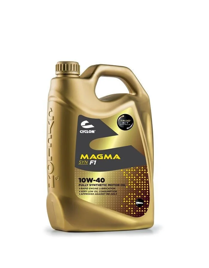Φωτογραφία προϊόντος: Cyclon MAGMA SYN F1 10W-40 5L – Πλήρως Συνθετικό Λιπαντικό API SN / ACEA A3/B4