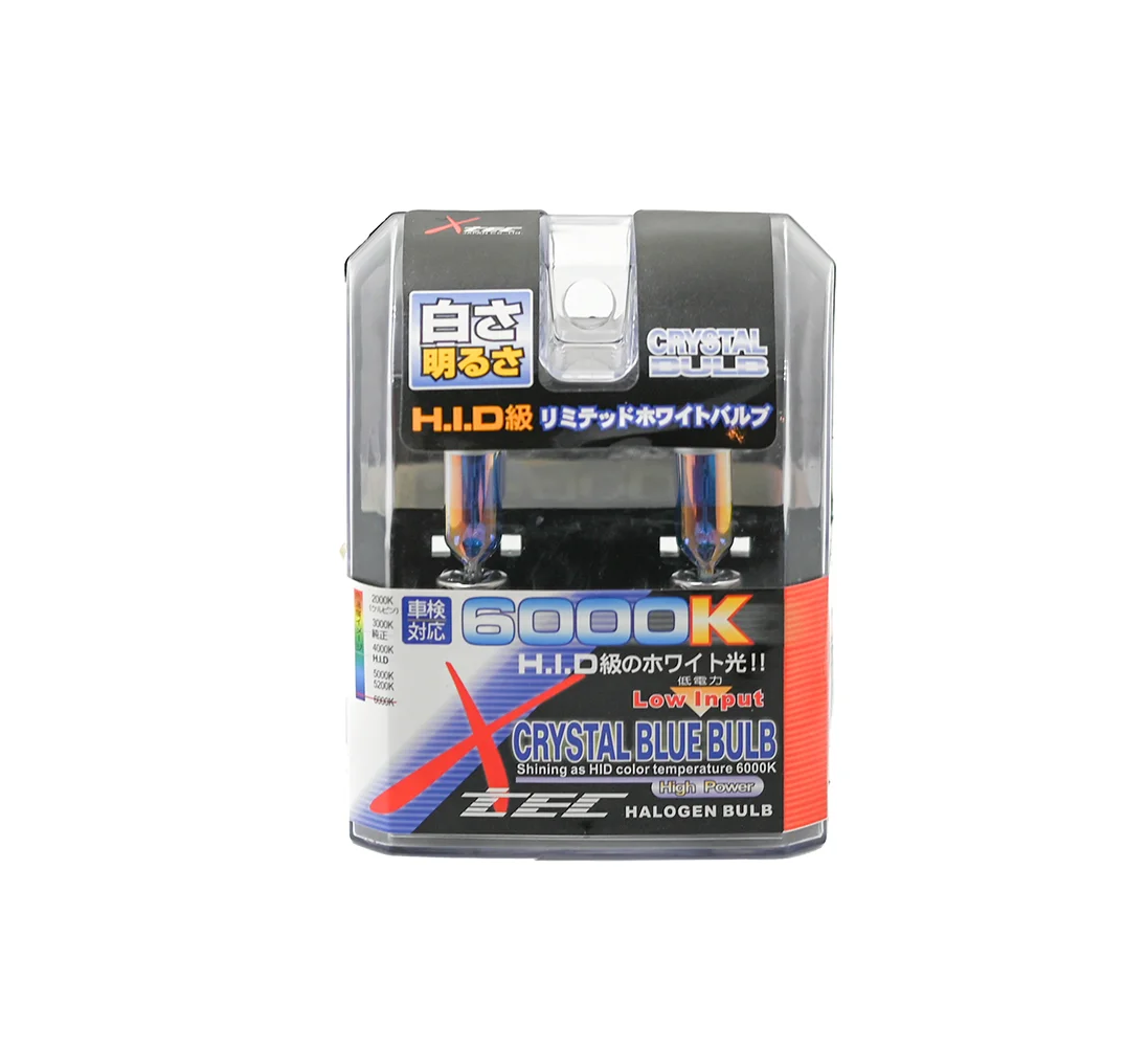 Φωτογραφία προϊόντος: Σετ Λαμπες Riatec Crystal Blue Bulb HID 6000K HB4 9006 12V 55W