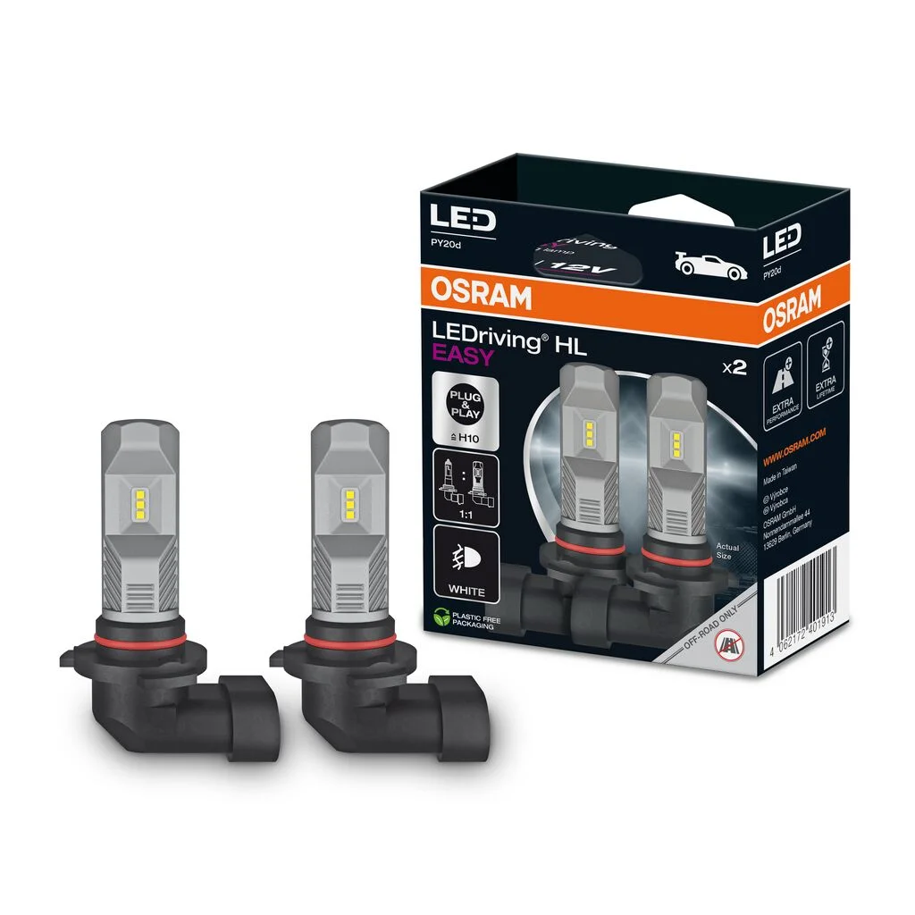 Φωτογραφία προϊόντος: Σετ Λάμπες LED OSRAM LEDriving® HL EASY H10 12V 8.2W 6000K Cool White Duo (2 Τεμάχια)