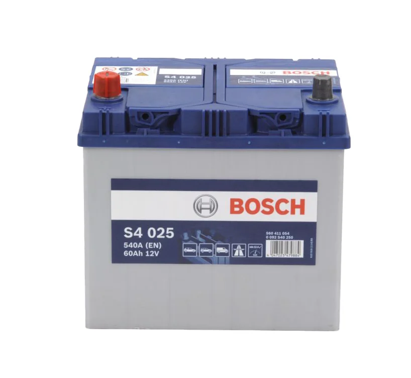 Φωτογραφία προϊόντος: Bosch S4025 – Μπαταρία Αυτοκινήτου 12V 60Ah 540A (EN) – 232×173×225 mm Δ+