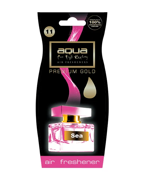Φωτογραφία προϊόντος: AQUA PREMIUM GOLD-SEA Αρωματικο δεντράκι