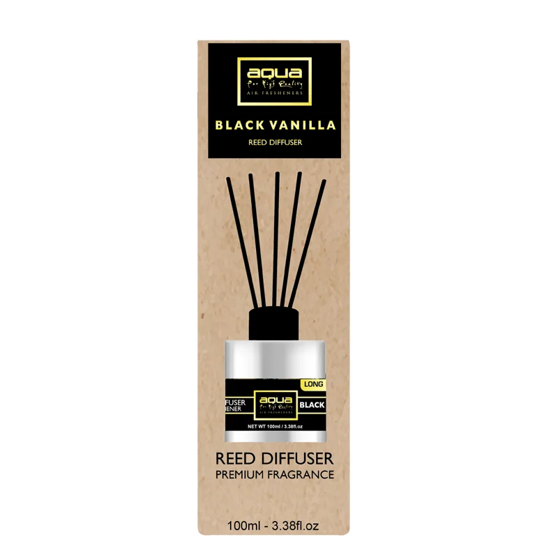 Φωτογραφία προϊόντος: Αρωματικό χωρου με stick Black Vanilla- Aqua Reed Diffuser 100ml