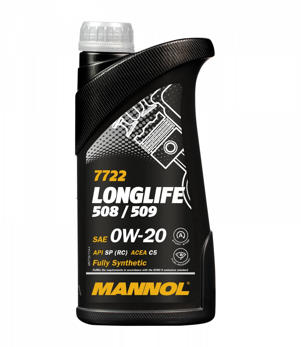 Φωτογραφία προϊόντος: Λάδι Μηχανής Mannol 0W-20 Longlife 508/509 1L