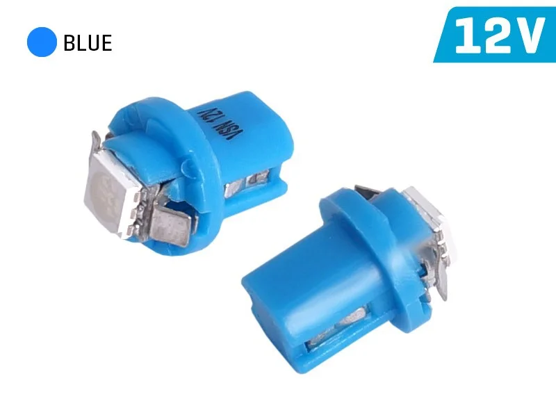 Φωτογραφία προϊόντος: CarMotion Σετ Λαμπες LED R5 BAX B8.5D 12V 1X 5050 SMD LED 2τμχ μπλε