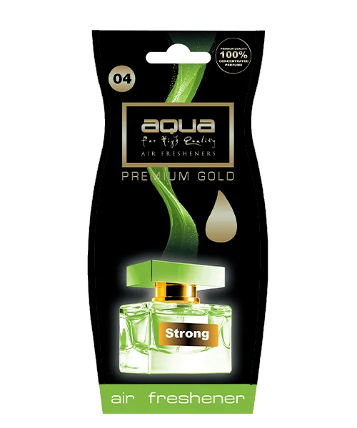 Φωτογραφία προϊόντος: Aqua Premium Gold -Strong Aρωματικό δεντράκι