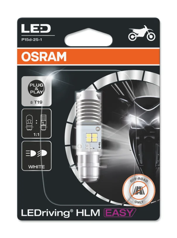 Φωτογραφία προϊόντος: Λαμπα LED OSRAM T19 M5 HL 6.0W/5.5W P15 6000K 1τμχ