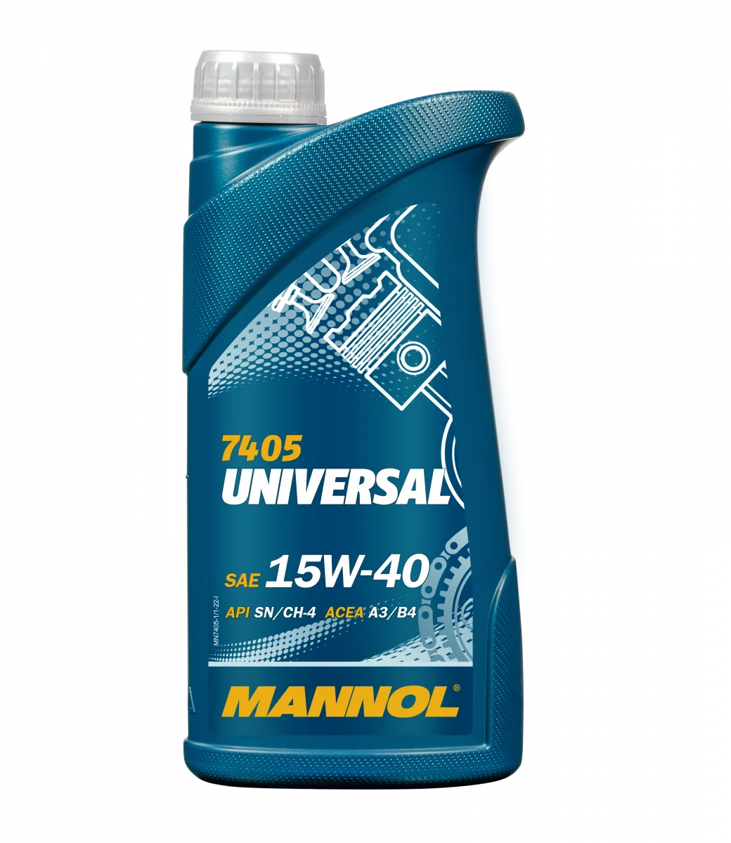 Φωτογραφία προϊόντος: Λιπαντικό Μηχανής Mannol Universal 15W-40 1L 7405-1