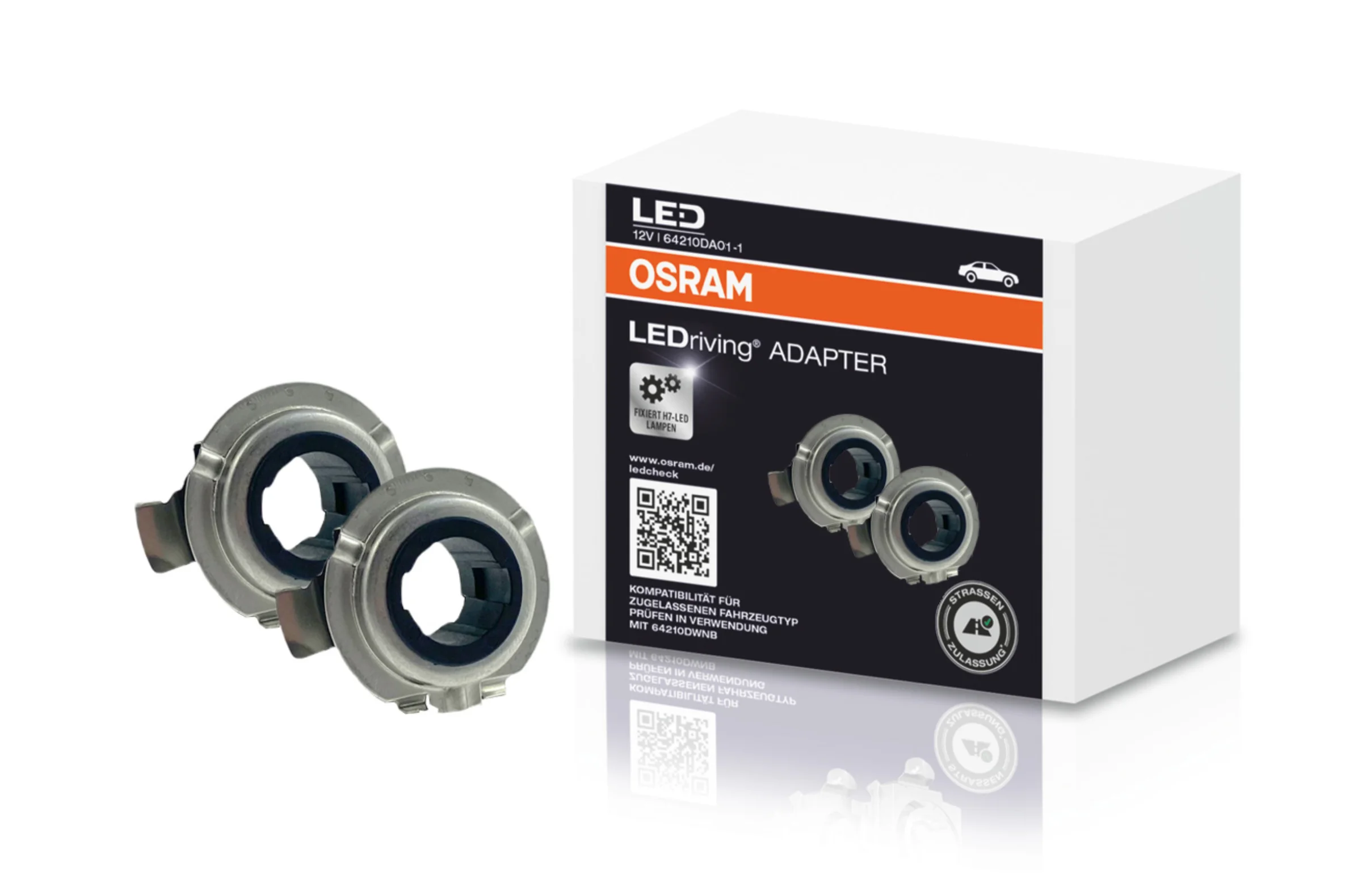 Φωτογραφία προϊόντος: Osram Βάση Λάμπας Αυτοκινήτου (αυτοκινήτου) 2τμχ LEDriving H7 64210DA01-1
