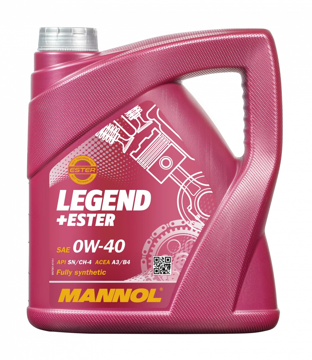 Φωτογραφία προϊόντος: Λάδι Μηχανής Mannol 0W-40 Legend Ultra 4L 7901-4