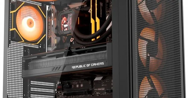 Φωτογραφία προϊόντος: DarkFlash computer case AIRNOVA Black (+3 fans)
