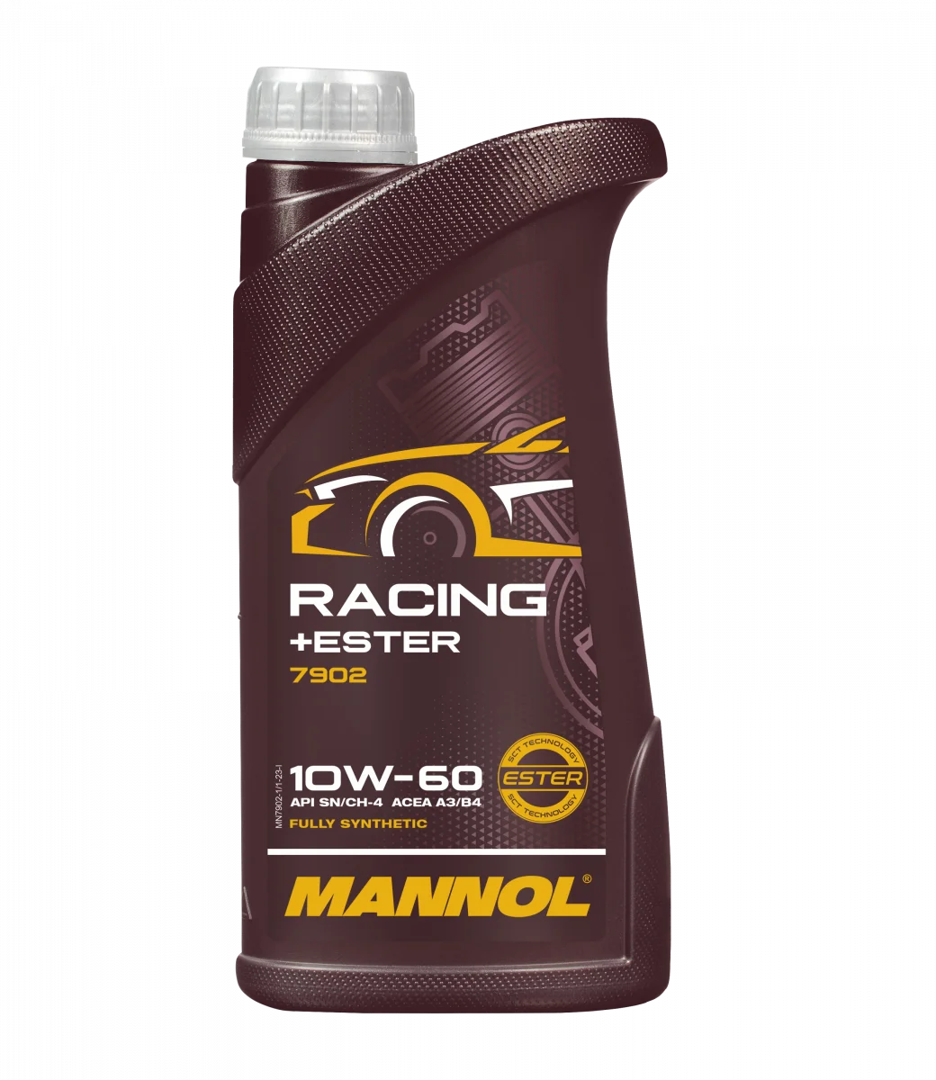 Φωτογραφία προϊόντος: Λαδι Αυτοκινήτου Mannol RACING+ ESTER 10W-60 1L 7902-1