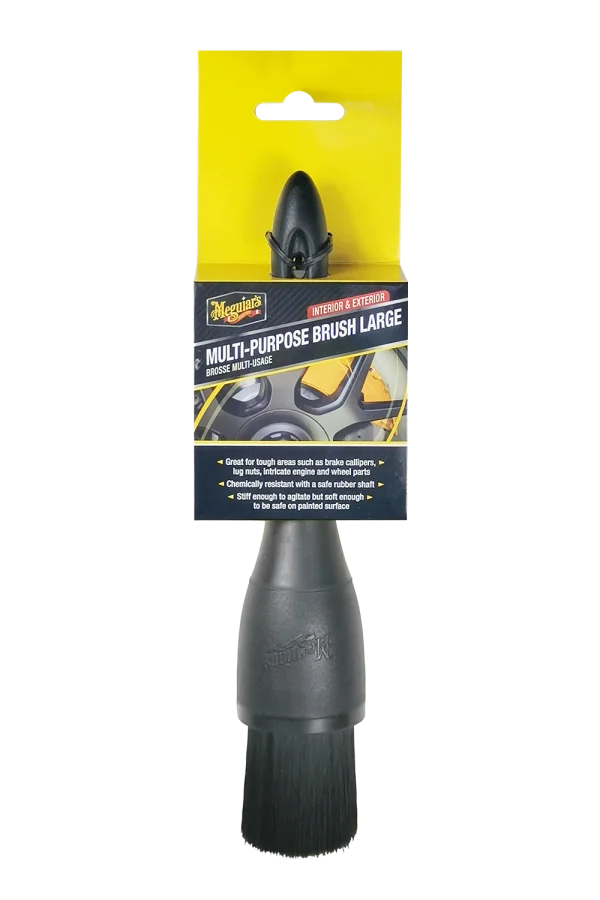 Φωτογραφία προϊόντος: Meguiar's Multi-Purpose Brush Large Πολυχρηστική Βούρτσα Μεγαλη (X210600EU) Meguiars