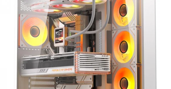 Φωτογραφία προϊόντος: DarkFlash Computer Case C280 White (+7 Fans)