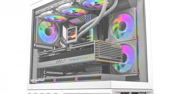Φωτογραφία προϊόντος: DarkFlash Computer Case DS950+screen White (+6 Fans)