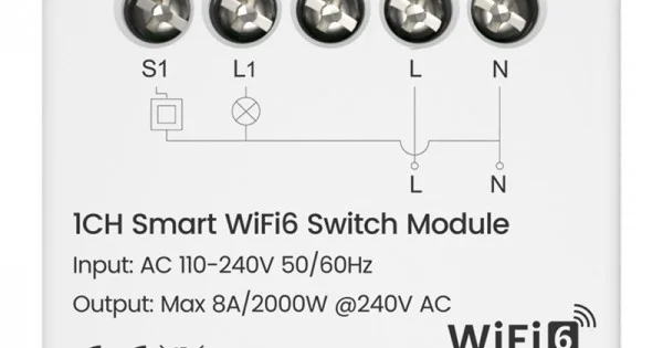 Φωτογραφία προϊόντος: Avatto WSM20-W1 Smart switch module