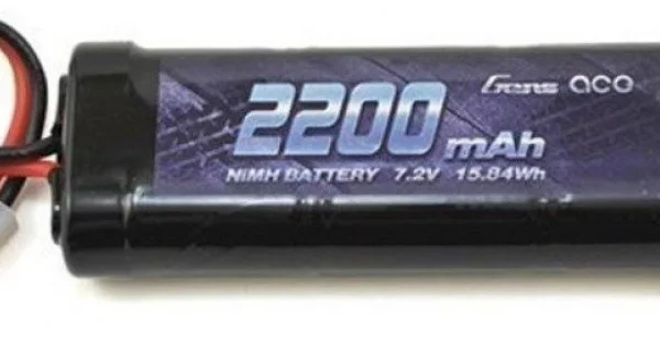Φωτογραφία προϊόντος: Akumulator Gens Ace 2200mAh 7,2V NiMH Tamiya