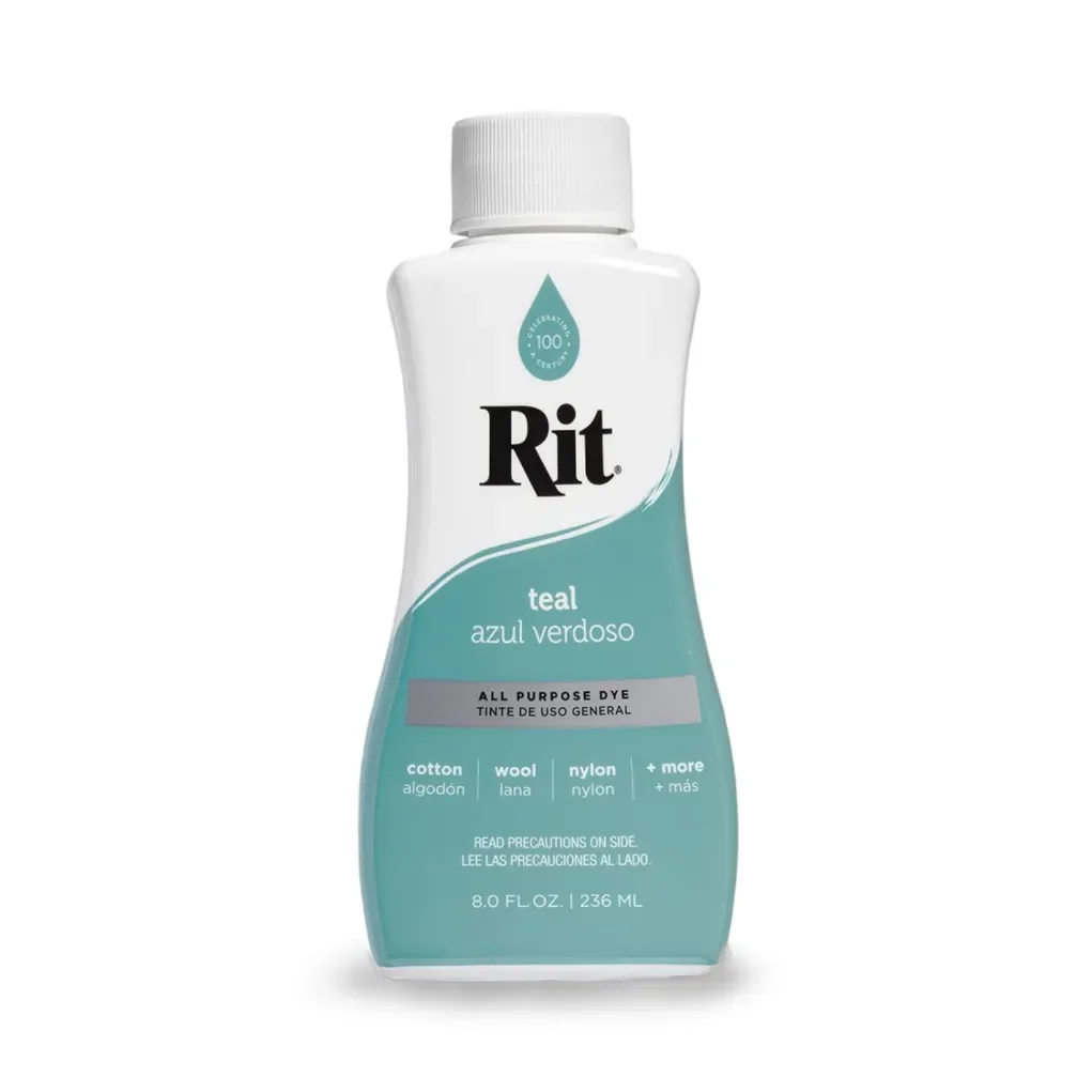 Φωτογραφία προϊόντος: RIT DYE Liquid All-Purpose Βαφή Υφασμάτων – Teal 236ml