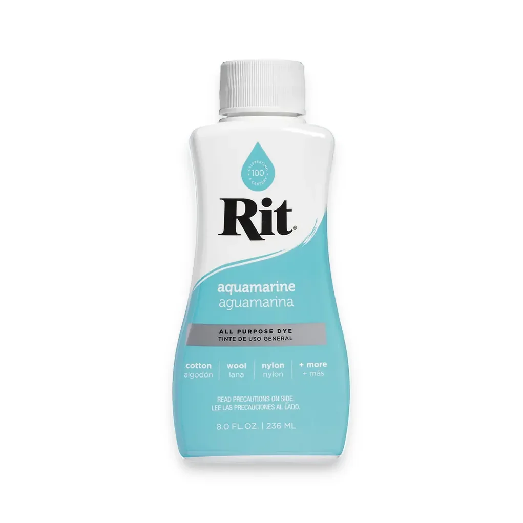Φωτογραφία προϊόντος: RIT DYE Liquid All-Purpose Βαφή Υφασμάτων – Aquamarine 236ml