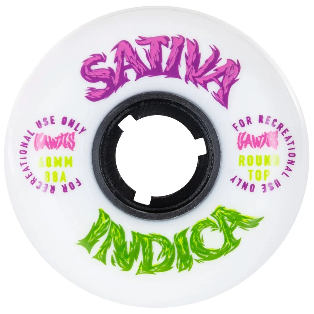 Φωτογραφία προϊόντος: GAWDS SKATES GAWDS Team Weed III 60χιλ./88A Ροδάκια - Μαύρο/Λευκό