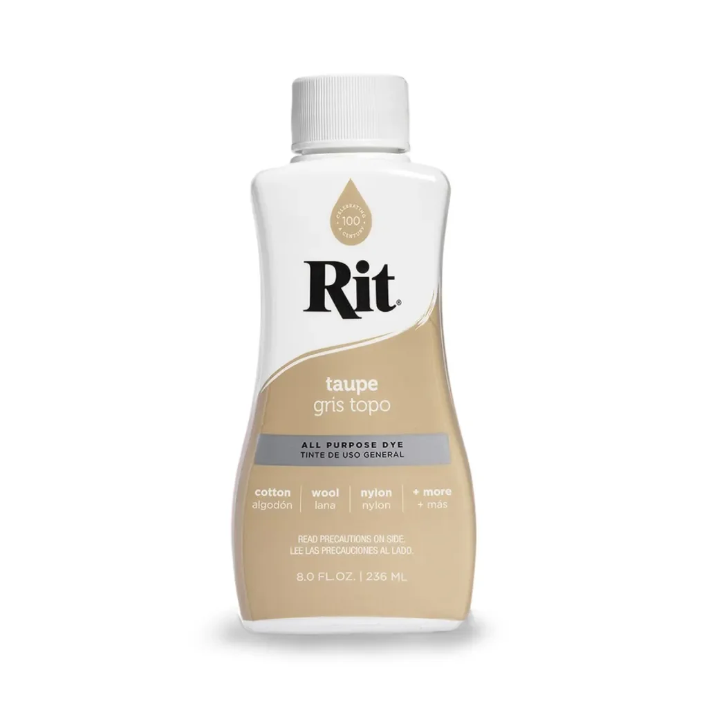 Φωτογραφία προϊόντος: RIT DYE Liquid All-Purpose Βαφή Υφασμάτων – Taupe 236ml