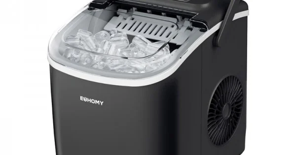 Φωτογραφία προϊόντος: Ice Maker Euhomy IM016 Black 12kg bullet