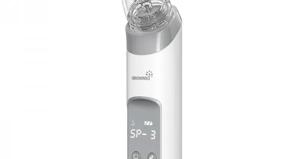 Φωτογραφία προϊόντος: Grownsy Nasal Aspirator with 3 Silicone Tips (grey)
