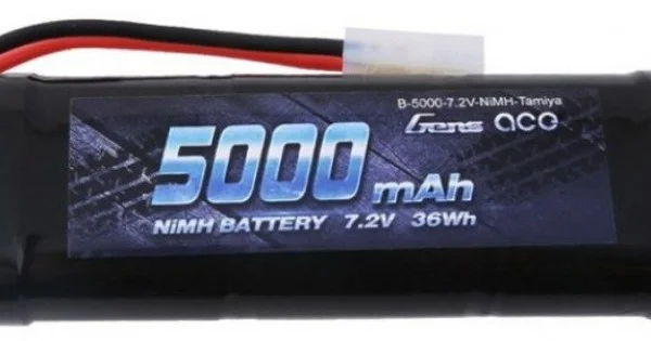 Φωτογραφία προϊόντος: Μπαταρία GENS ACE 5000mAh 7,2V για Tamiya