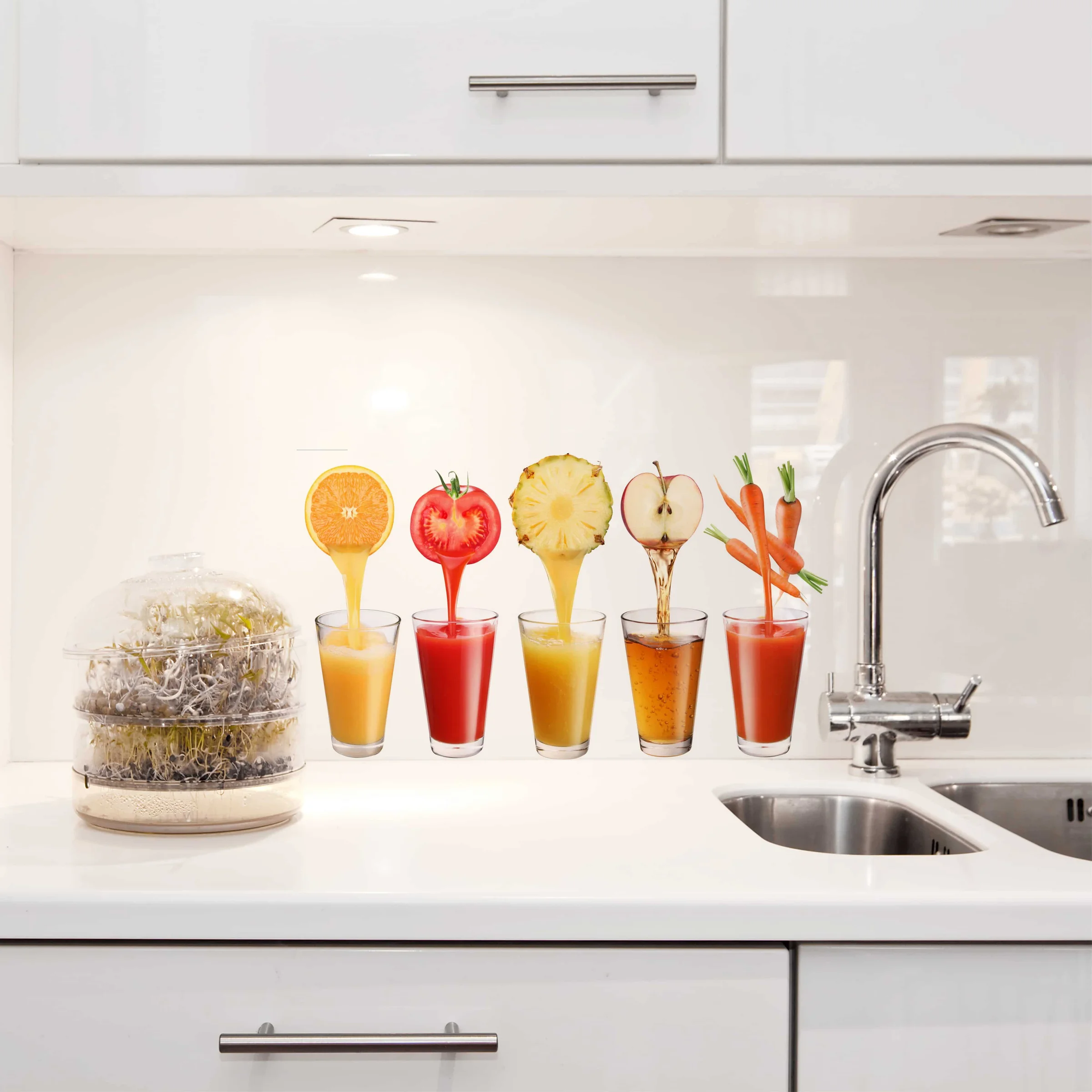 Φωτογραφία προϊόντος: Αυτοκόλλητo Τοίχου - Fresh Juices