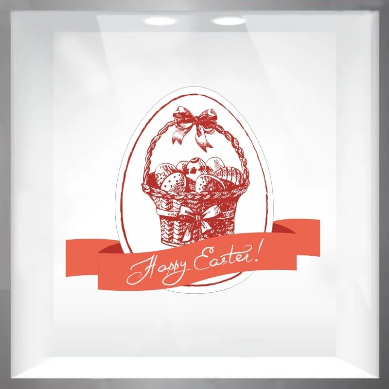 Φωτογραφία προϊόντος: Πασχαλινή Βιτρίνα - Retro Easter Basket