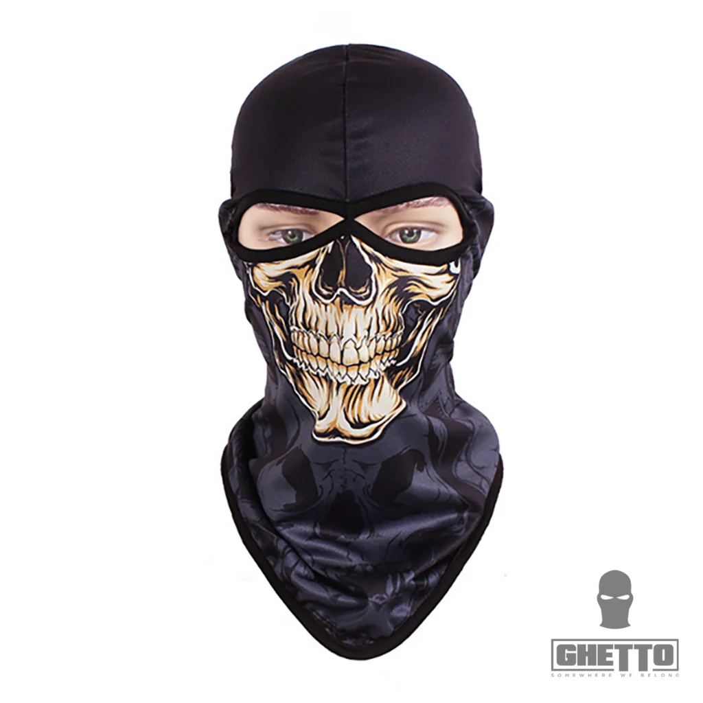 Φωτογραφία προϊόντος: Ghetto Two Hole Balaclava Mask Gold