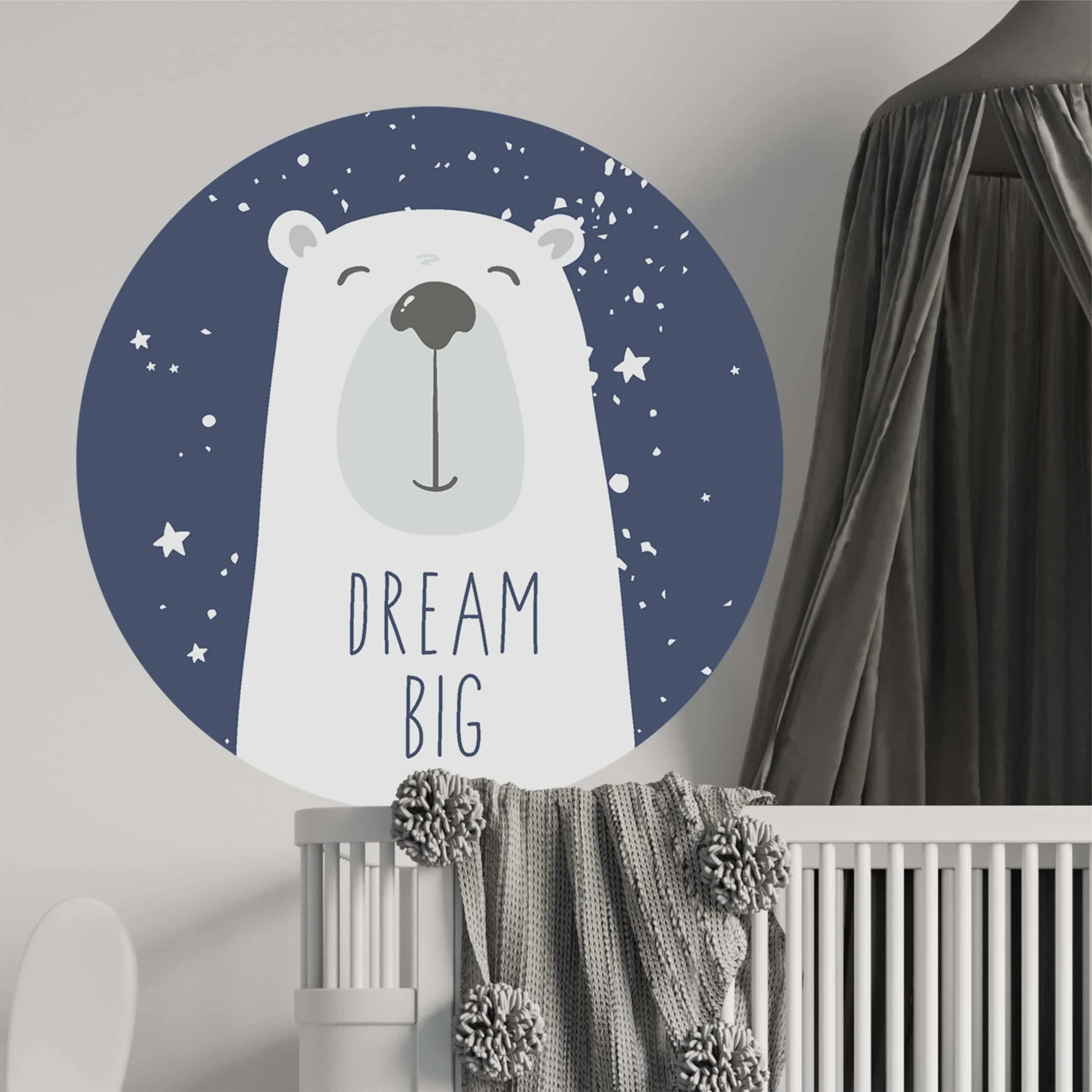 Φωτογραφία προϊόντος: Αυτοκόλλητο Τοίχου - Dream Big Sweet Bear