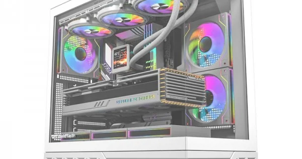 Φωτογραφία προϊόντος: DarkFlash Computer Case DS950 White (+6 Fans)