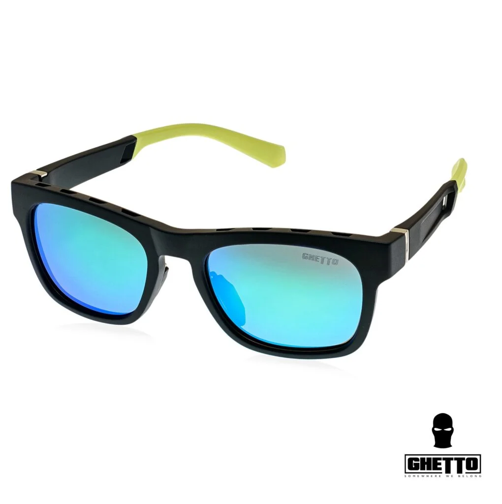 Φωτογραφία προϊόντος: Ghetto Fashion Outdoor Sunglasses Black Frame Unisex Green