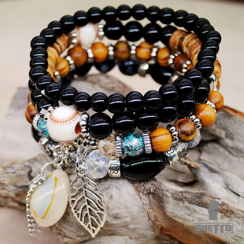 Φωτογραφία προϊόντος: Ghetto Shell Bracelet Bohemia Black