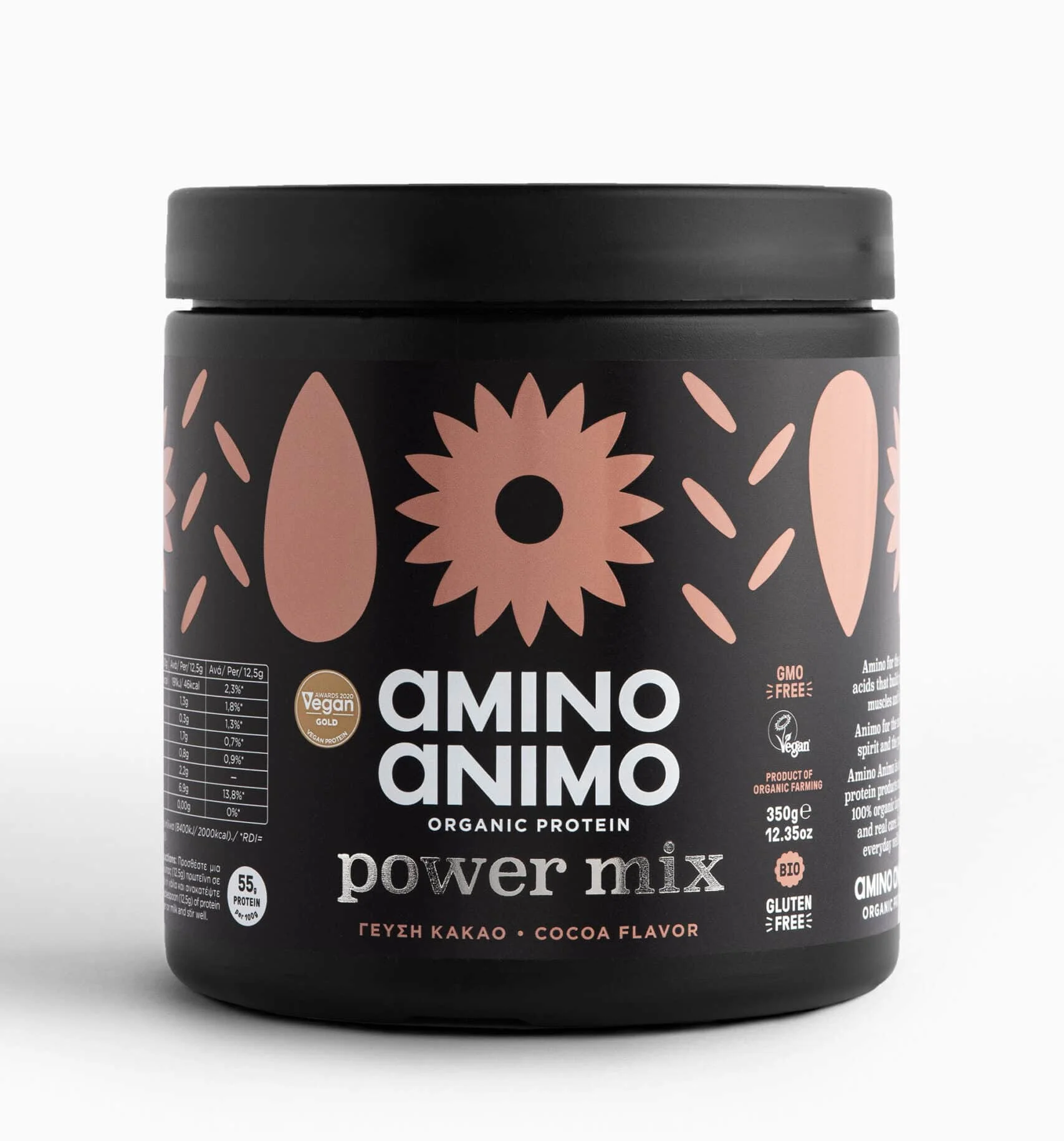 Φωτογραφία προϊόντος: OEM Σκόνη Πρωτεΐνης Power Mix Cocoa 350γρ
