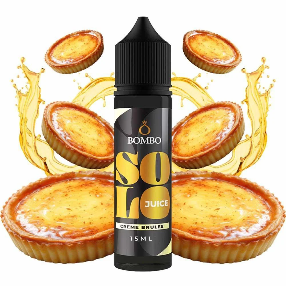 Φωτογραφία προϊόντος: OEM Bombo Solo Juice Creme Brulee Flavor Shot 15ml/60ml