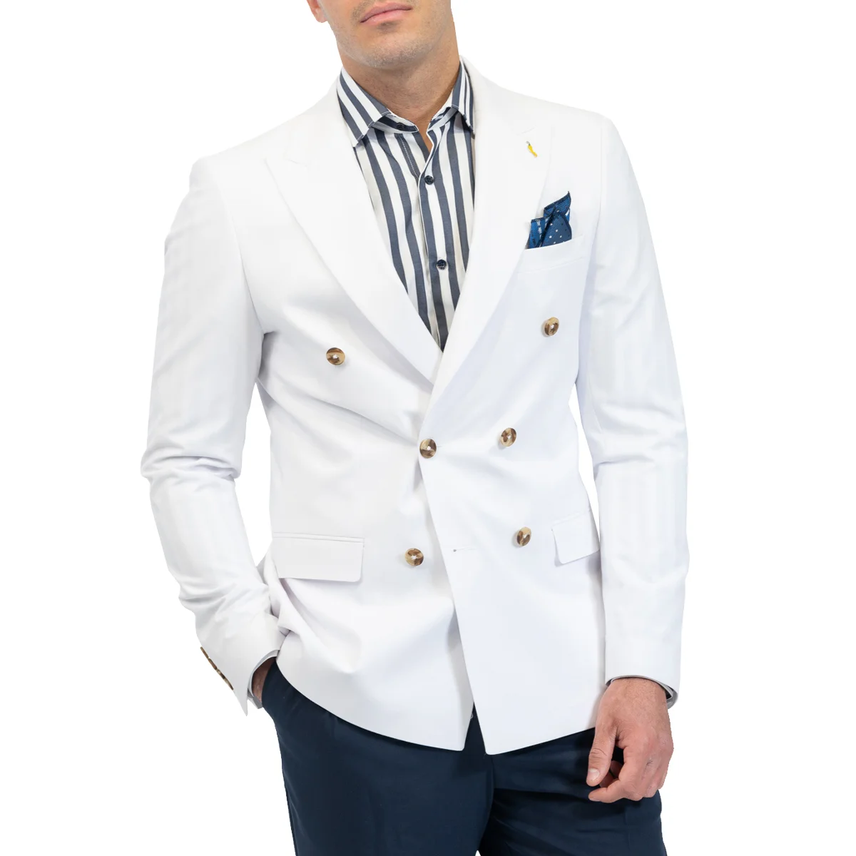 Φωτογραφία προϊόντος: ARTISTI ITALIANI VITTORIO - VERONA JACKET - 900-24 OFF WHITE Λευκό