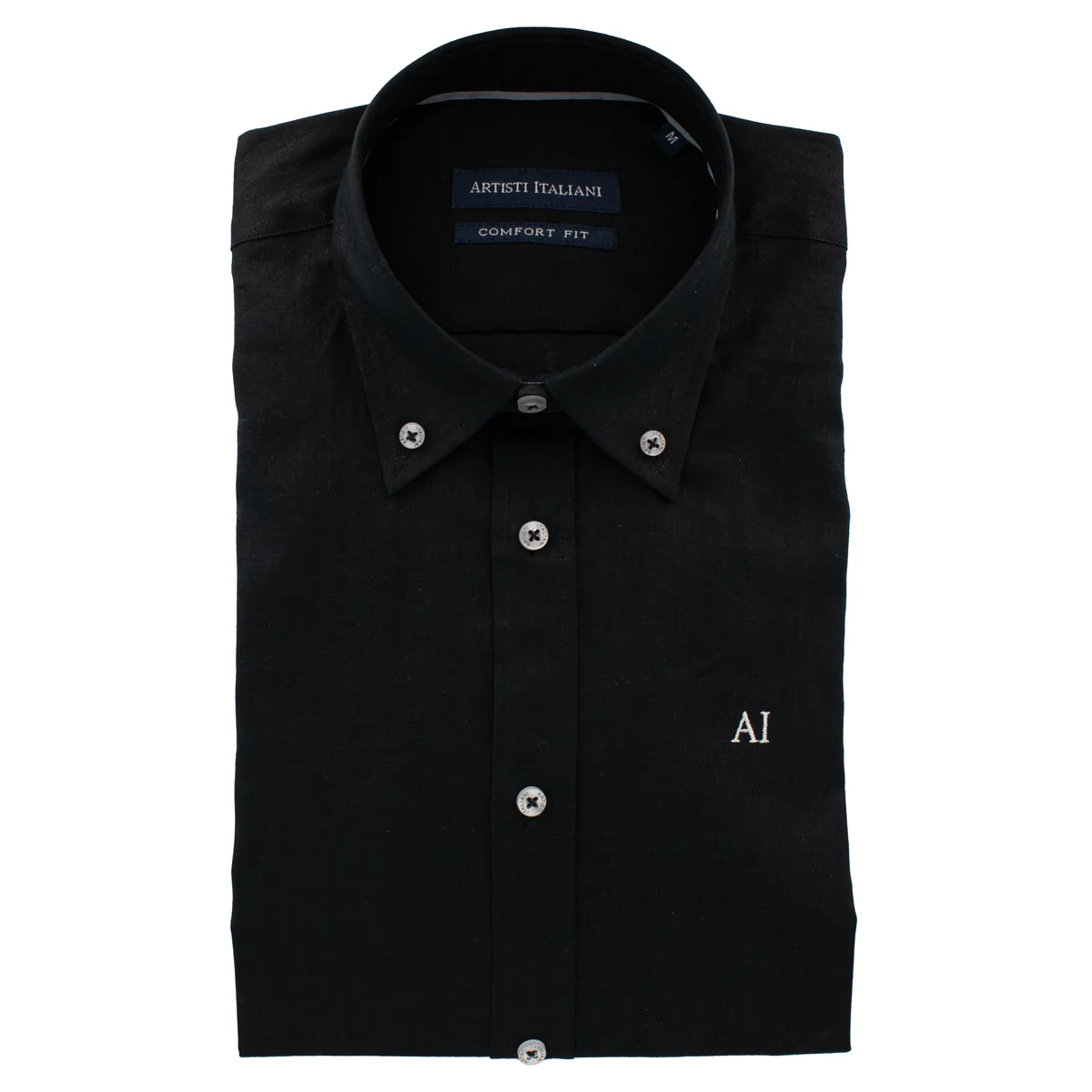 Φωτογραφία προϊόντος: ARTISTI ITALIANI - L/S SHIRT - AI18661/CBD-12 BLACK Μαύρο