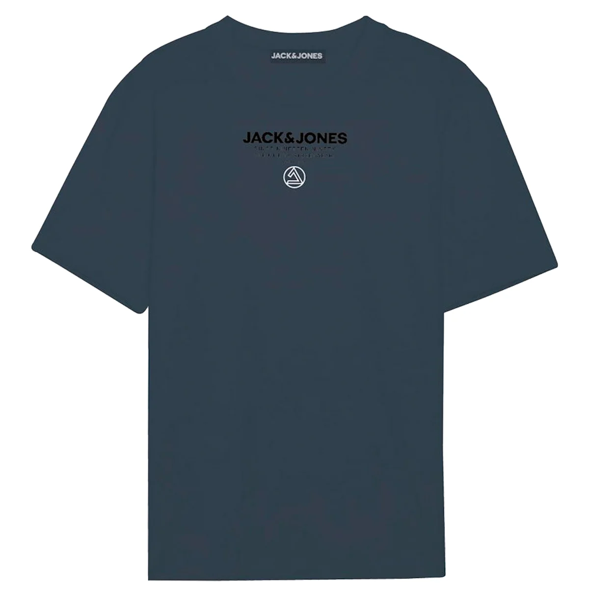 Φωτογραφία προϊόντος: ARTISTI ITALIANI JACK +amp; JONES - JCOTYPO TEE SS CREW NECK FST - 12256163 ENSIGN BLUE Μπλέ σκούρο