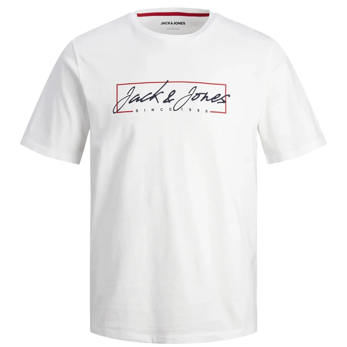 Φωτογραφία προϊόντος: ARTISTI ITALIANI JACK +amp; JONES - JJZURI TEE SS CREW NECK - 12247779 WHITE Λευκό