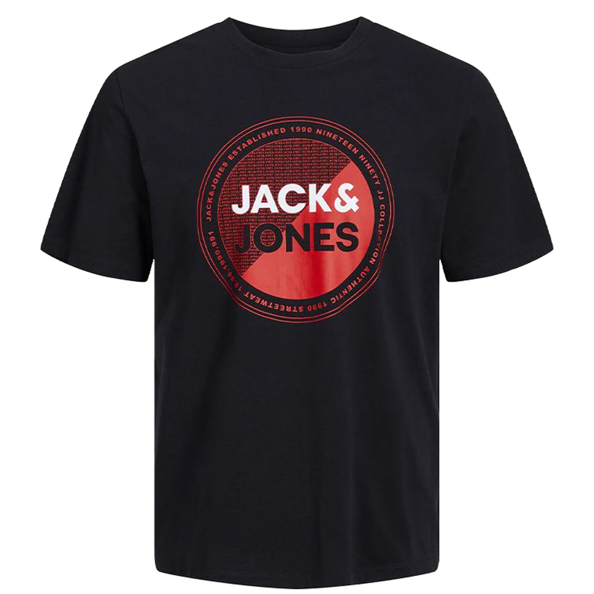 Φωτογραφία προϊόντος: ARTISTI ITALIANI JACK +amp; JONES - JJLOYD TEE SS CREW NECK - 12247975 BLACK Μαύρο