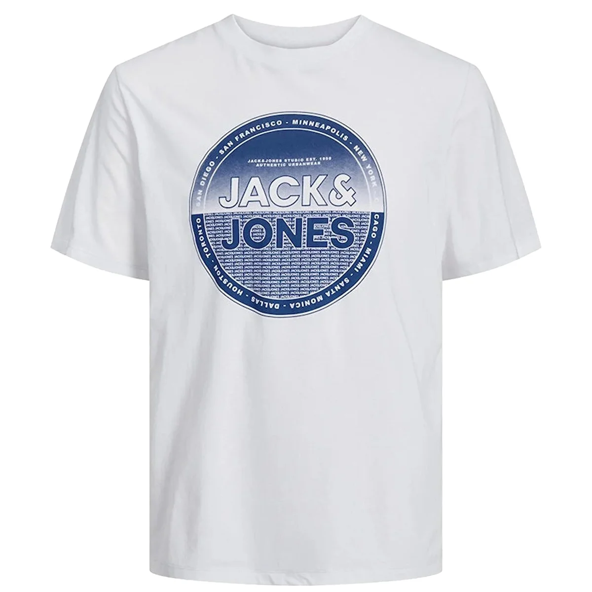 Φωτογραφία προϊόντος: ARTISTI ITALIANI JACK +amp; JONES - JJLOYD TEE SS CREW NECK - 12247975 WHITE Λευκό
