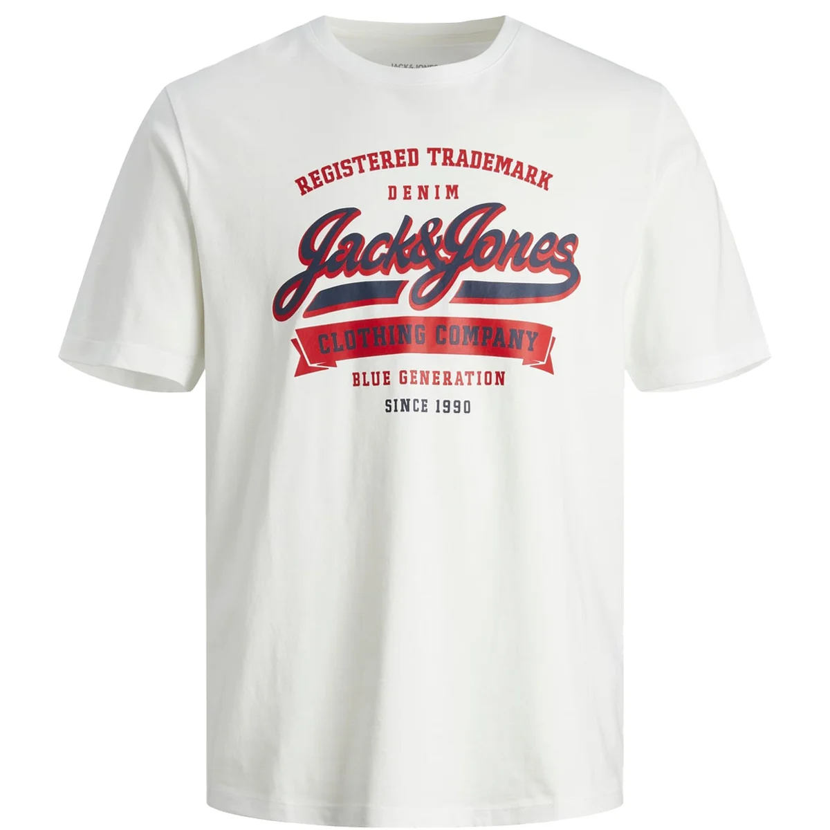 Φωτογραφία προϊόντος: ARTISTI ITALIANI JACK +amp; JONES - JJELOGO TEE SS O-NECK 2 COL SS24 SN - 12246690 WHITE Λευκό