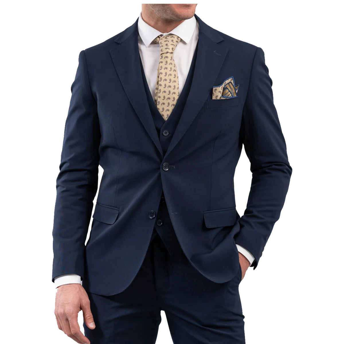 Φωτογραφία προϊόντος: ARTISTI ITALIANI VITTORIO - PROMO SUIT - 100-2324 NAVY BLUE Μπλέ σκούρο