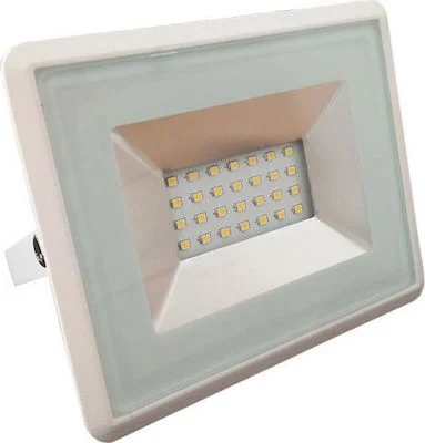 Φωτογραφία προϊόντος: LED Προβολέας 20W V-TAC Λευκός Αδιάβροχος IP65 SMD Ψυχρό Λευκό 6500K - 5951