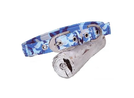 Φωτογραφία προϊόντος: Dogness Περιλαίμιο Camo blue Medium: 2cm x 41-51cm - έως 32kg