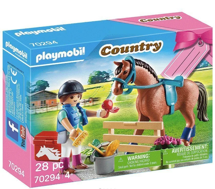Φωτογραφία προϊόντος: Playmobil Σετ Φροντίζοντας Το Άλογο Country: Horse Farm
