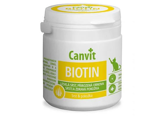 Φωτογραφία προϊόντος: Canvit BIOTIN CAT 100 Tabs 100gr